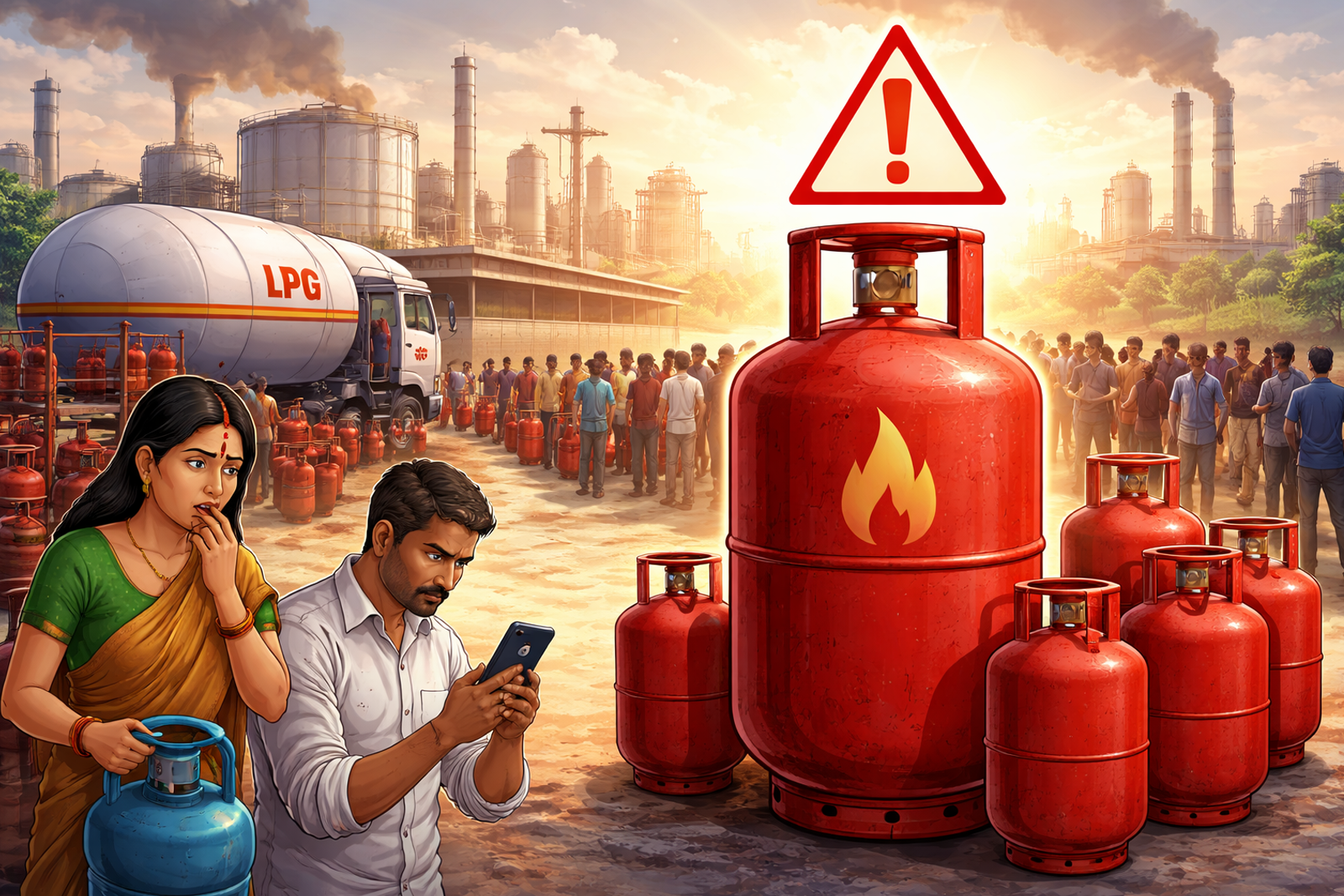 No Need to Panic, But Stay Prudent: Centre Flags LPG Supply as a Growing Concern